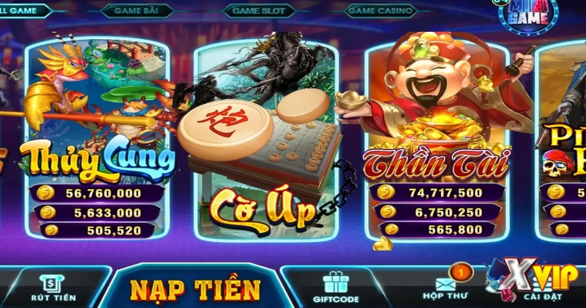 Đối tượng tham gia tại cổng game XVIP